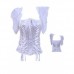 For Lingerie Sweet White Corset
