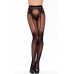 Garter And Panty Silhouette Pantyhose